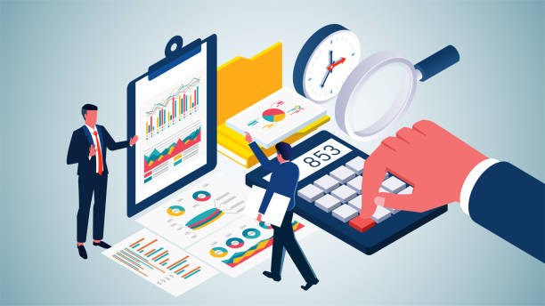 Auditing, financial management, business marketing performance statistics